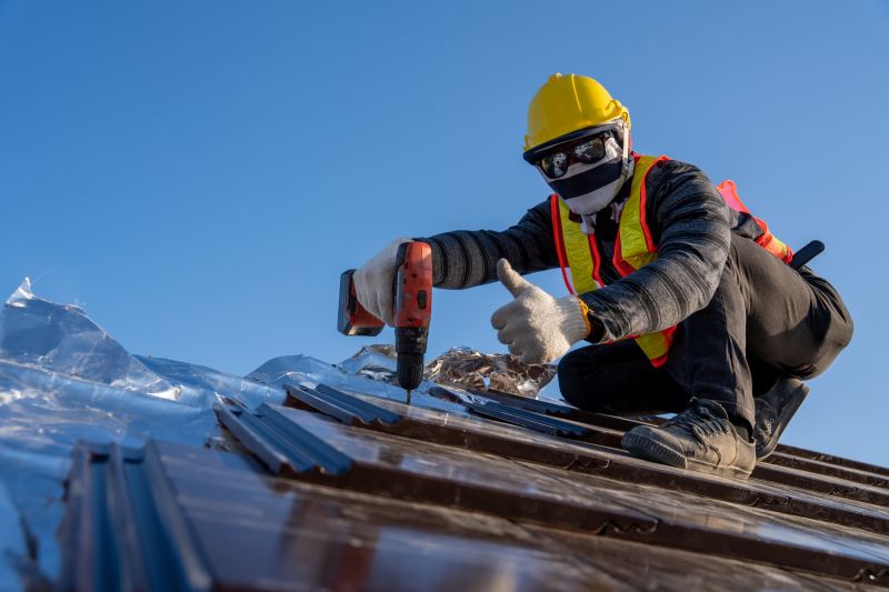 Industrial Roof Installation detail